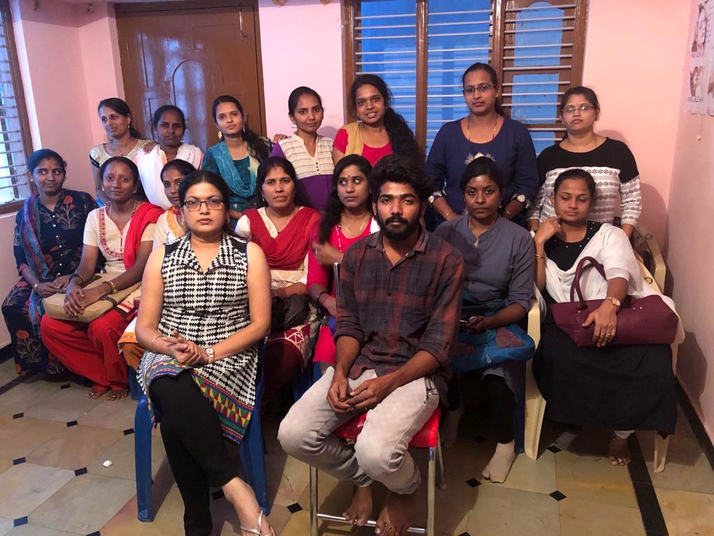 Students and team at GVS Institute, Basavanagudi