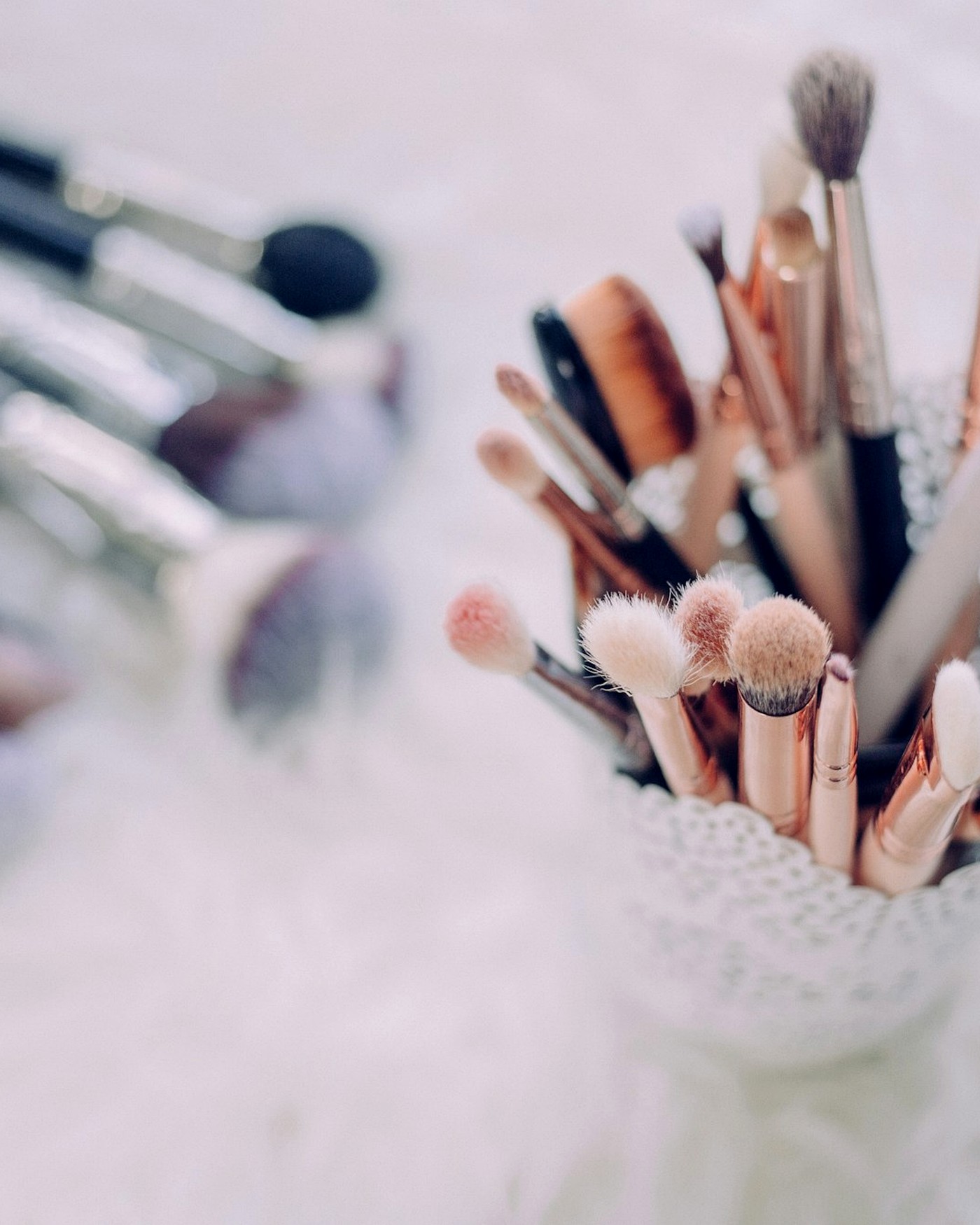 Glam makeup and airbrush training